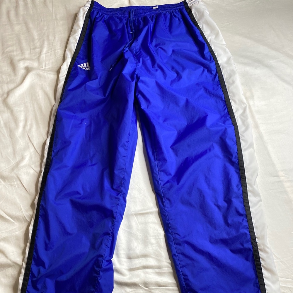 ADIDAS VINTAGE ROYAL BLUE 90s TRACKPANTS
